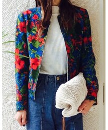 ZARA | ノーカラージャケット