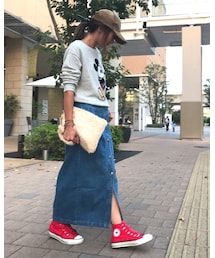 テクテク🚶‍♀️ | デニムスカート