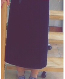 ベロアスカート 古着 | スカート