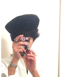 移動帽子屋 aura | ハンチング/ベレー帽