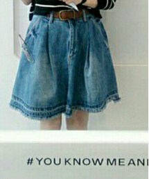 ems excite | デニムスカート