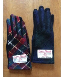 ハリスツイード　手袋(手袋)