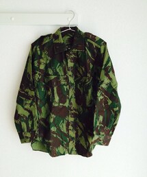 1960年代 ポルトガル軍 シャツ デッドストック 古着(シャツ/ブラウス)