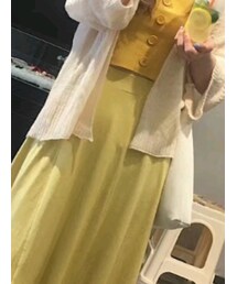 柠檬色伞裙 | スカート