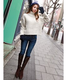 HEYD | ベーシックタートルネックニット(ニット/セーター)