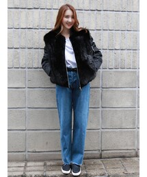 HEYD | ファーベストポイントジャンパー(ライダースジャケット)