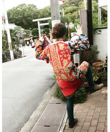 久しぶりすぎてポーズ練習 | ジャケット/アウター