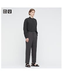 UNIQLO | レギュラーフィットテーパードパンツ（70）(パンツ)
