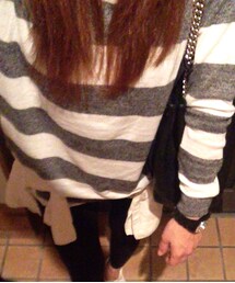 H&M | H&M ボーダーニット(ニット/セーター)