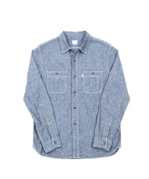 COOTIE PRODUCTIONS | Chambray L/S Work Shirt(シャツ/ブラウス)