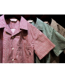 CALEE | CALEE S/S BROAD 50'S PATTERN SHIRT(シャツ/ブラウス)