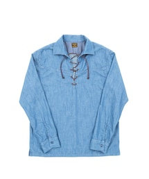 COOTIE PRODUCTIONS | COOTIE Indigo Lace Uｐ Pullover L/S Shirt(シャツ/ブラウス)