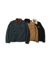 CALEE | CALEE COTTON TWILL USED WASH JACKET(ブルゾン)