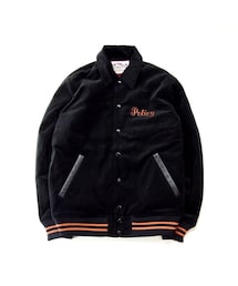 CALEE | CALEE COTTON VELVET EMBROIDERY COACH JACKET(その他アウター)