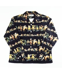 CALEE | CALEE L/S RODEO BORDER SHIRT(シャツ/ブラウス)