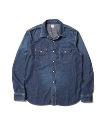 COOTIE PRODUCTIONS | COOTIE Denim L/S Western Shirt (Used Wash)(シャツ/ブラウス)