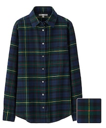 UNIQLO | フランネルチェックシャツ(シャツ/ブラウス)