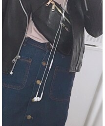 SPINNS | デニムスカート