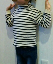 無印良品 | ボーダータートル
(Tシャツ/カットソー)