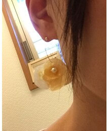 no brand | 手作りアクセサリー(ピアス（両耳用）)