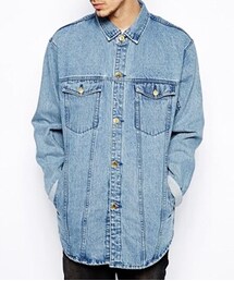 CHEAP MONDAY | Cheap Monday Longline Denim Jacket(デニムジャケット)