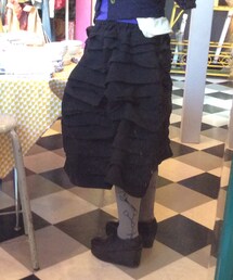 COMME des GARCONS | スカート tricot comme des garcons 
タイツ eine lilie✂︎
シューズ JUNYA WATANABE (スカート)