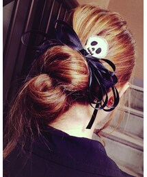 今日の髪型♪ | ヘアゴム