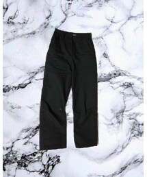 GOGOSING | ブラックハイウエストワイドパンツ(パンツ)