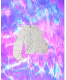 STYLENANDA | スリーブギャザーTシャツ(Tシャツ/カットソー)