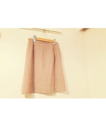 usedチェックのスカートさん(スカート)