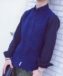ACNE | アクネの切り替えシャツ。(シャツ/ブラウス)