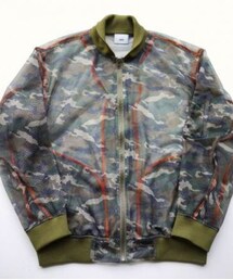 Jieda | ジエダのメッシュカモフラージュMA-1(ブルゾン)