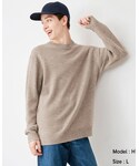 GU | ソフトラムブレンドクルーネックセーター(針織衫)