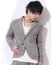 Bonds & Peace | BONDS＆PEACE　ブークレーツイードテーラードジャケット(テーラードジャケット)