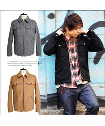 Bonds & Peace | BONDS＆PEACE　メルトンジャケット(その他アウター)