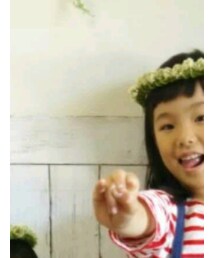 シロツメクサの花冠 | ヘアアクセサリー