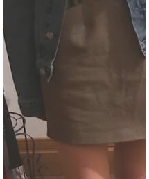 ZARA | レザータイトスカート(スカート)