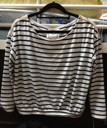 Jayro | オフショルダーボーダーカットソー(Tシャツ/カットソー)