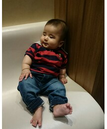 貫禄のある座り方❗ | ベビー/座り方❗(ママ＆ベビー)