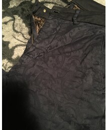 ZARA | ペイズリー柄の綺麗めパンツ❤️ストレッチ効いてて可愛いすぎます❤️(その他パンツ)