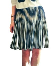 used | ストライププリーツスカート(スカート)