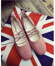 淘寶 | 綁帶方頭平底鞋(バレエシューズ)