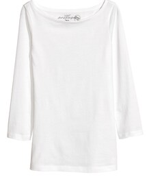 H&M | 平紋上衣(Tシャツ/カットソー)