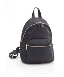 NET | 前口袋拉鍊尼龍後背包(バックパック/リュック)