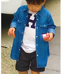 DENIM DUNGAREE | Tシャツ/カットソー