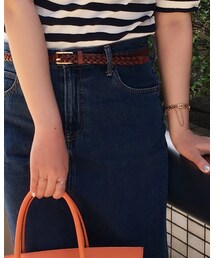 AZUL by moussy | デニムスカート