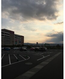 夕暮れのイオン❗️ | その他