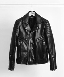 Aes leather jacket(ライダースジャケット)