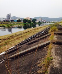川と山。(スイムグッズ)