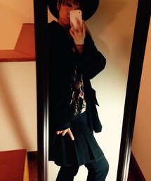 UNIQLO | ウールブレンドラッププリーツスカート。(スカート)